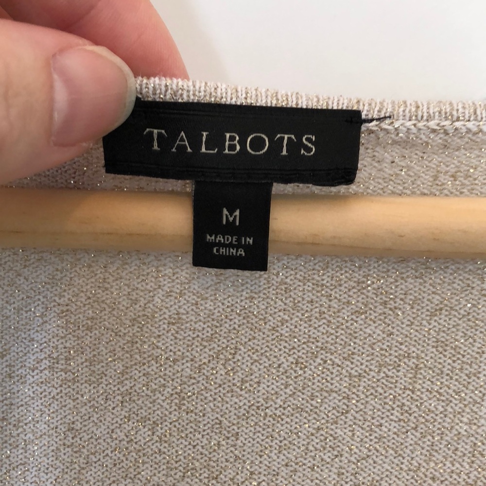 Talbots sparkly top - Picture 3 of 6
